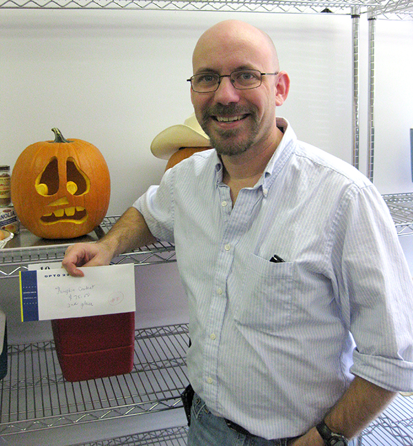 Me and my prize winning pumpkin
